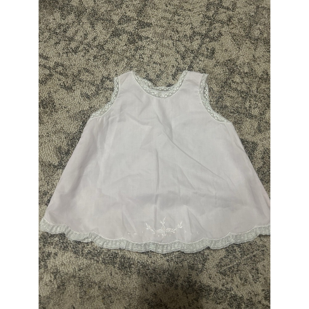 Vintage Pink Heirloom Dress Size Nb/3 Month Pink Lace‎